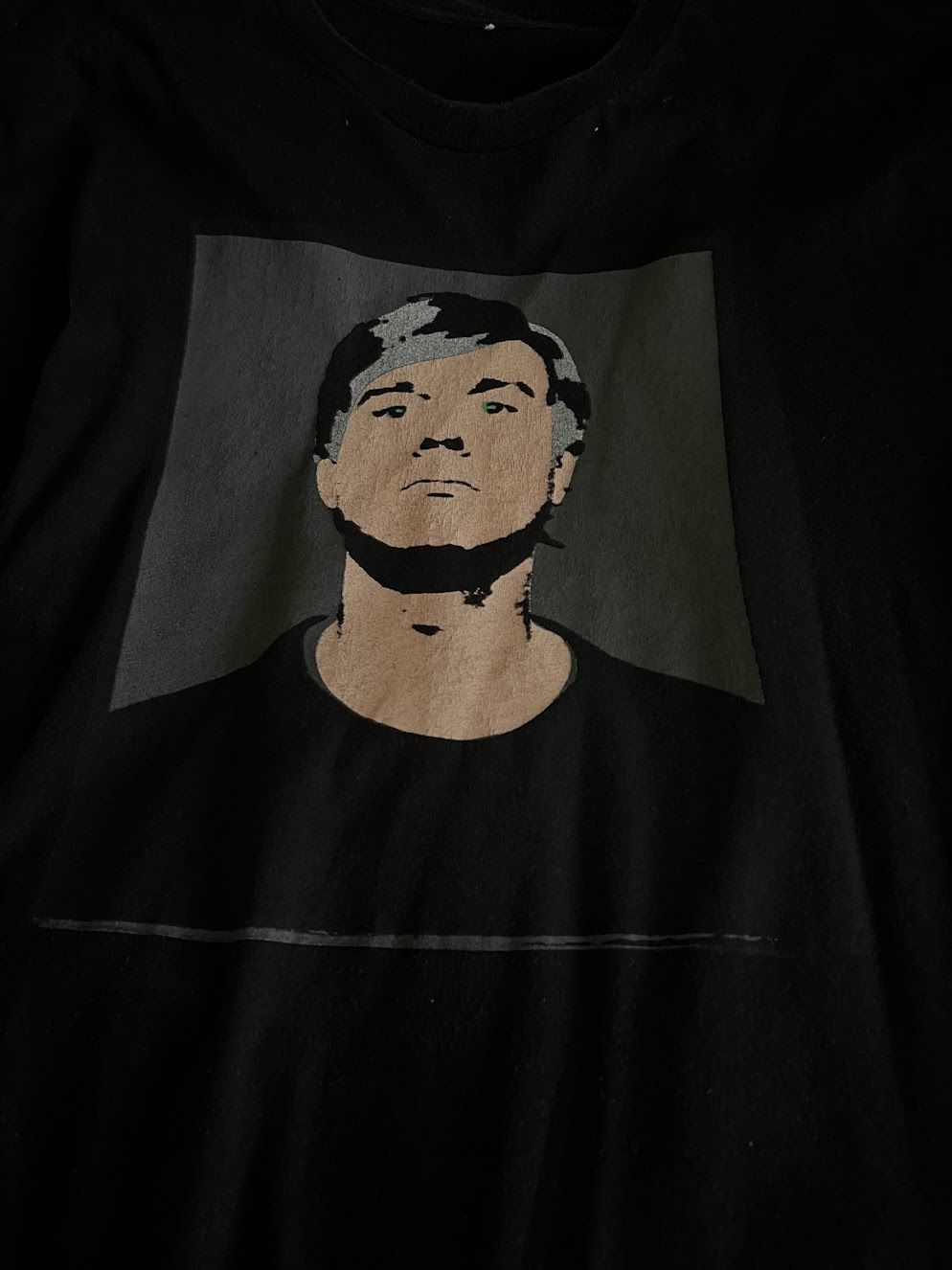 Andy Warhol self portrait t-shirt