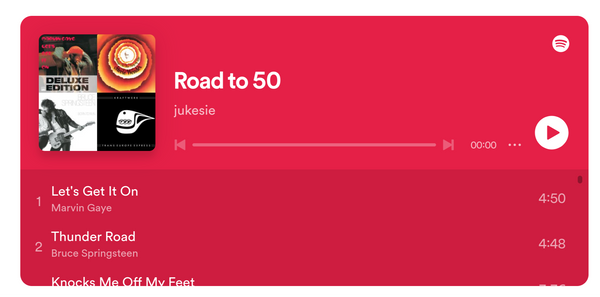 [Road to 50] Music